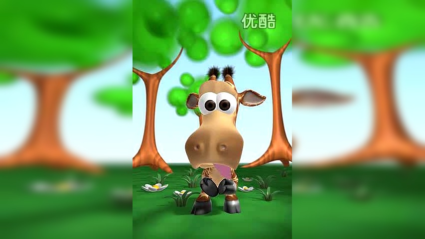 苹果版长颈鹿美术长颈鹿摘苹果教案